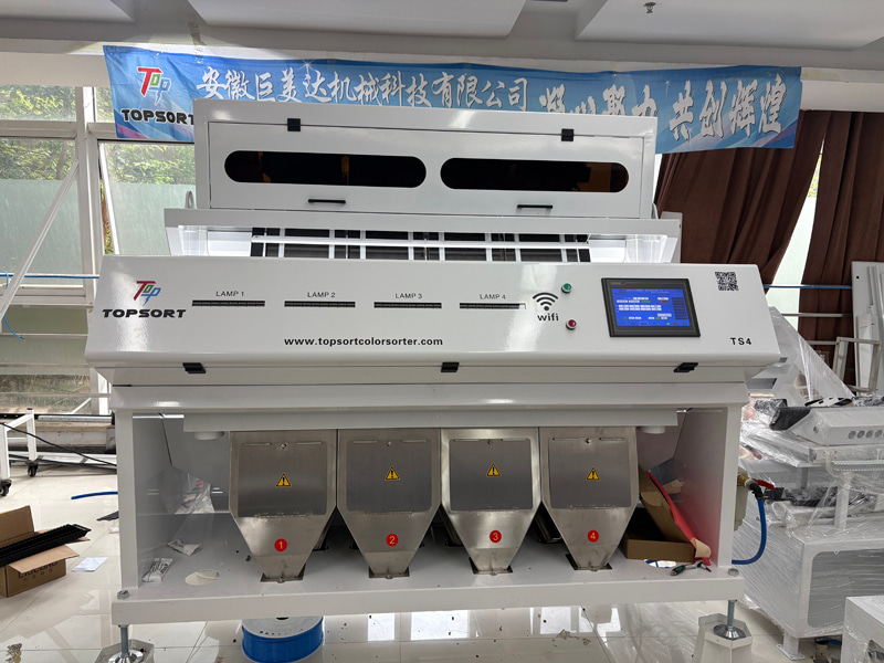 TOPSORT peanut color sorter with high sorting accuracy and capacity
